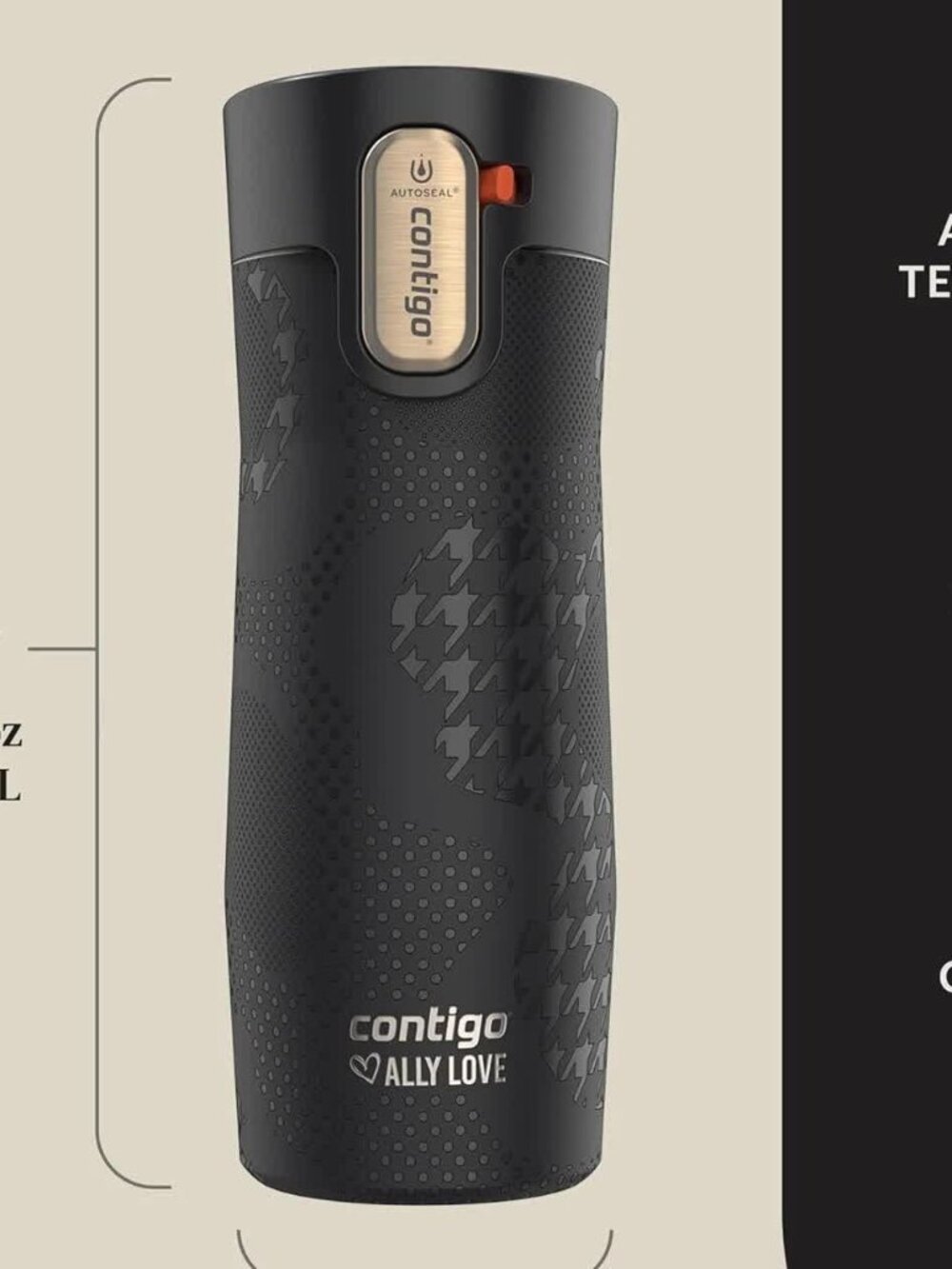 Contigo x Ally Love Stainless Steel Vacuum-Insulated Travel Mug West Loop 3.0